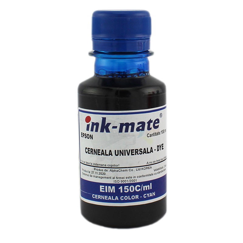 Cerneala universala Dye pentru imprimante Epson Cyan 1000 ml - imagine 4
